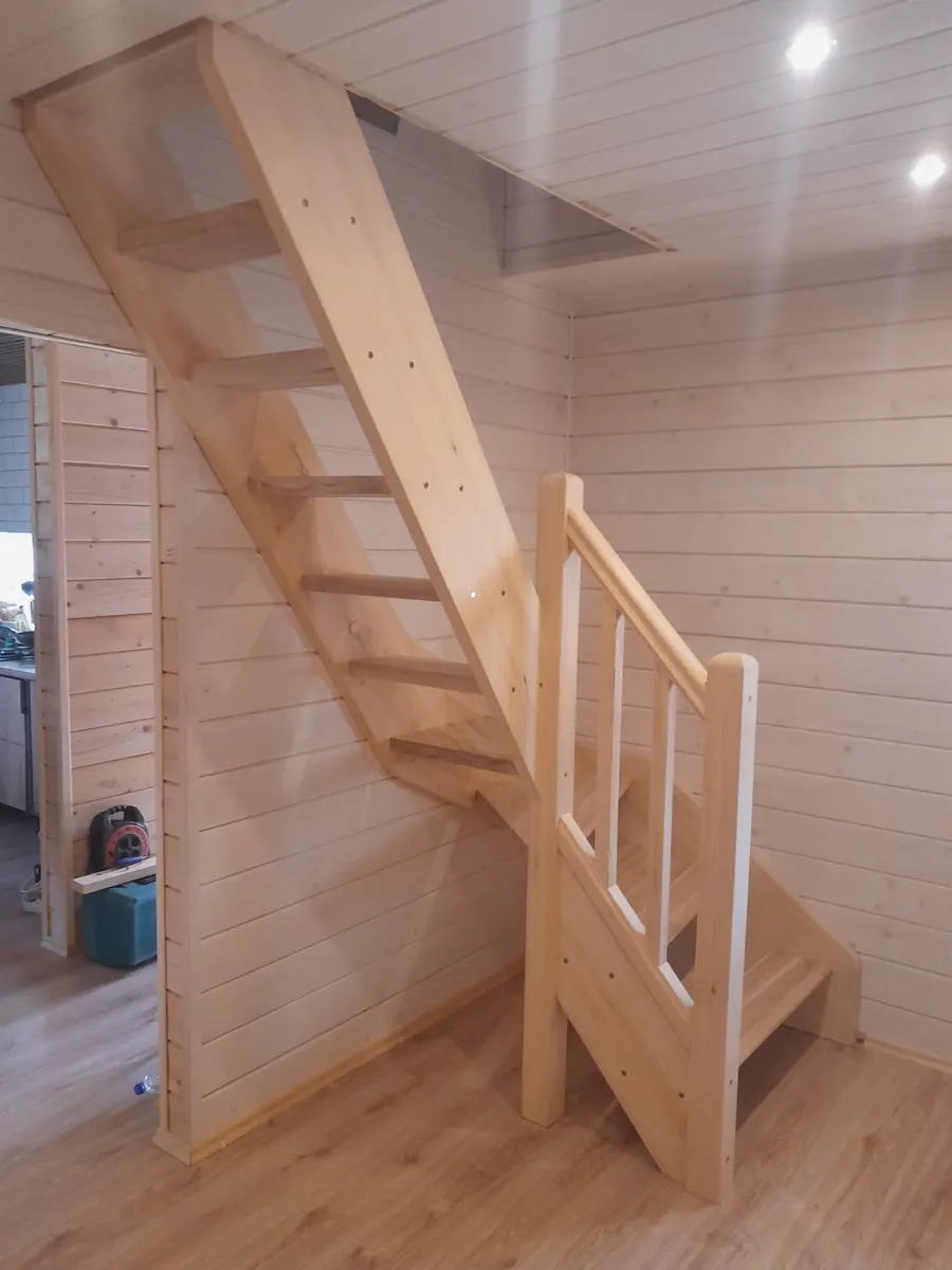 Лестницы деревянные